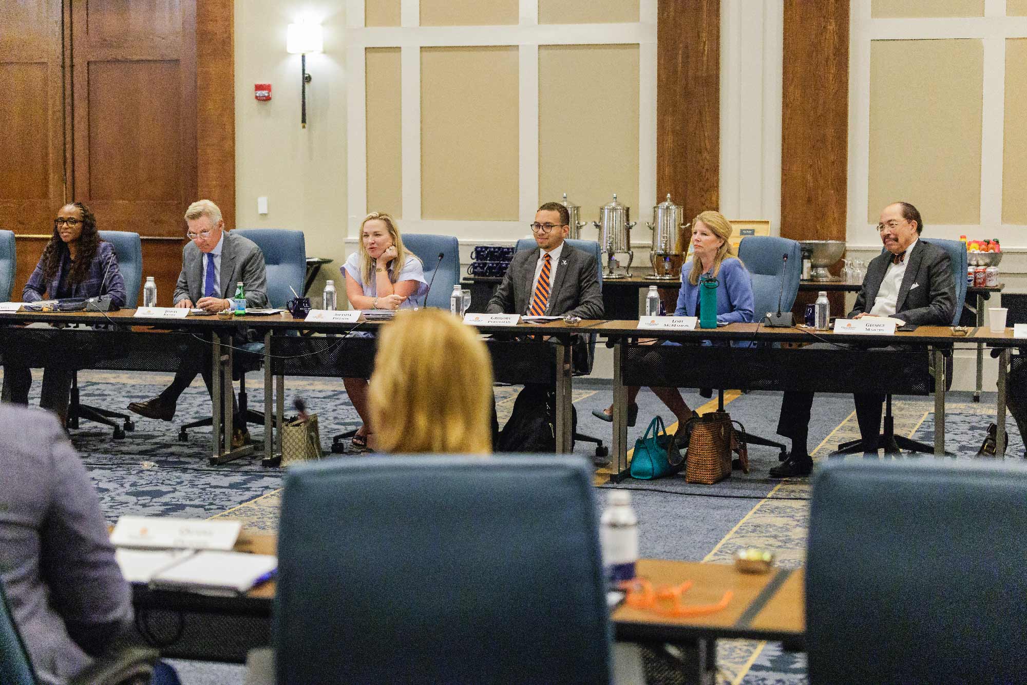 Portrait of member of UVA presidential search committee.