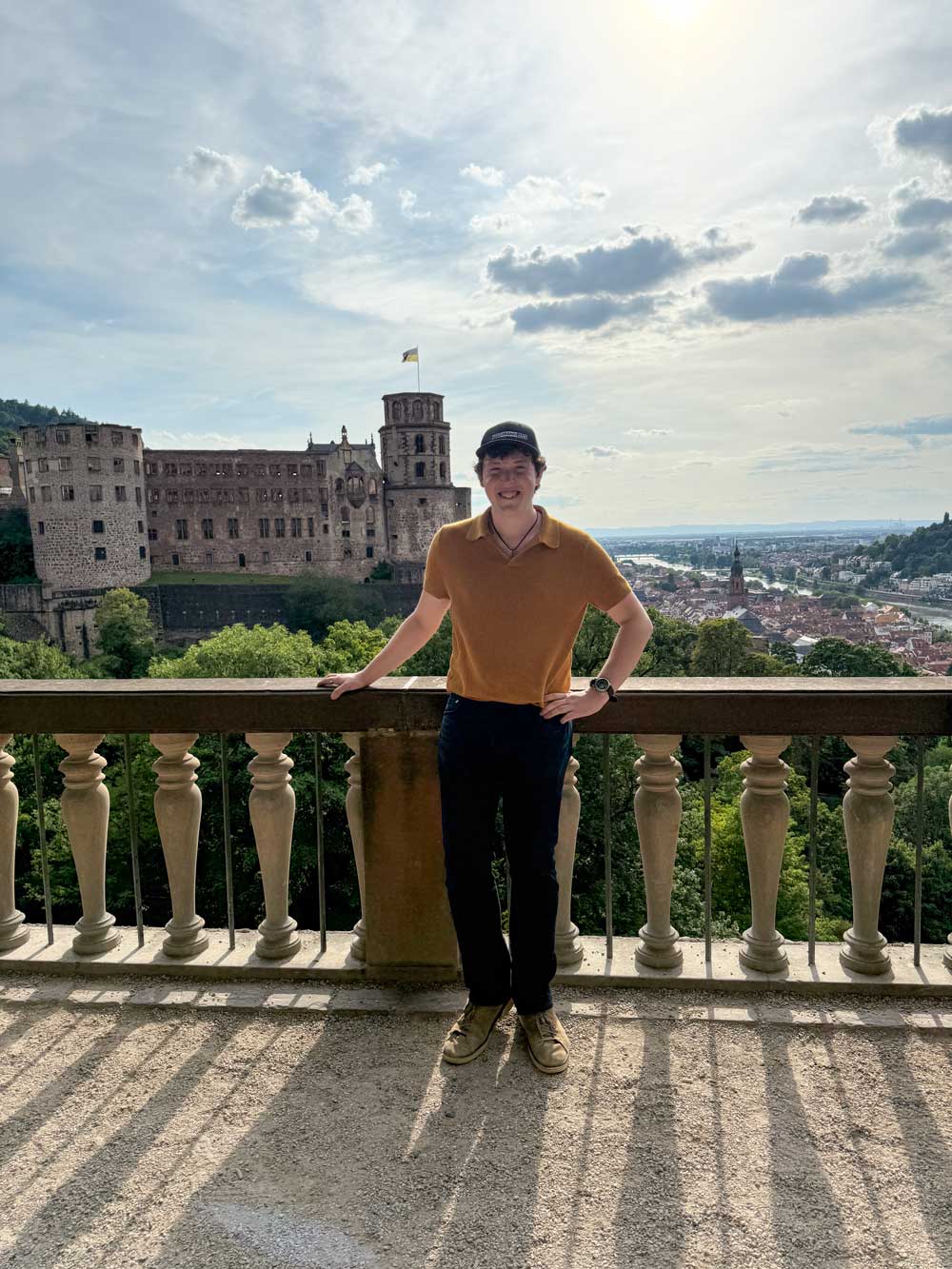 Portrait of Gabriel Powers in Germany