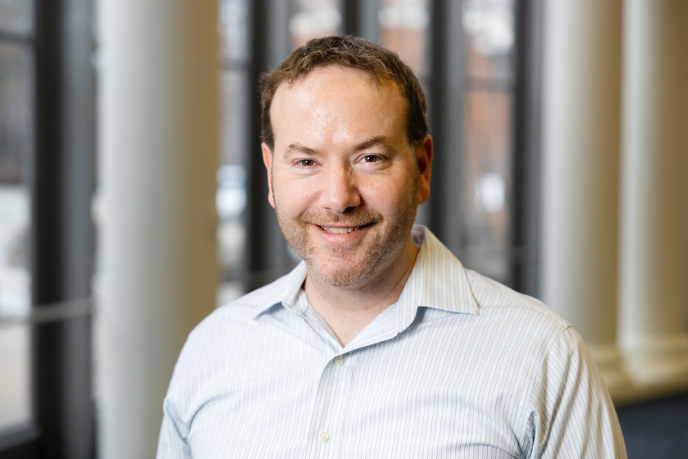 Portrait of UVA engineering professor Jeff Saucerman.