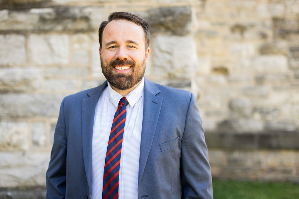 Portrait of John Holbein, associate professor of public policy, politics and education at UVA’s Frank Batten School of Leadership and Public Policy