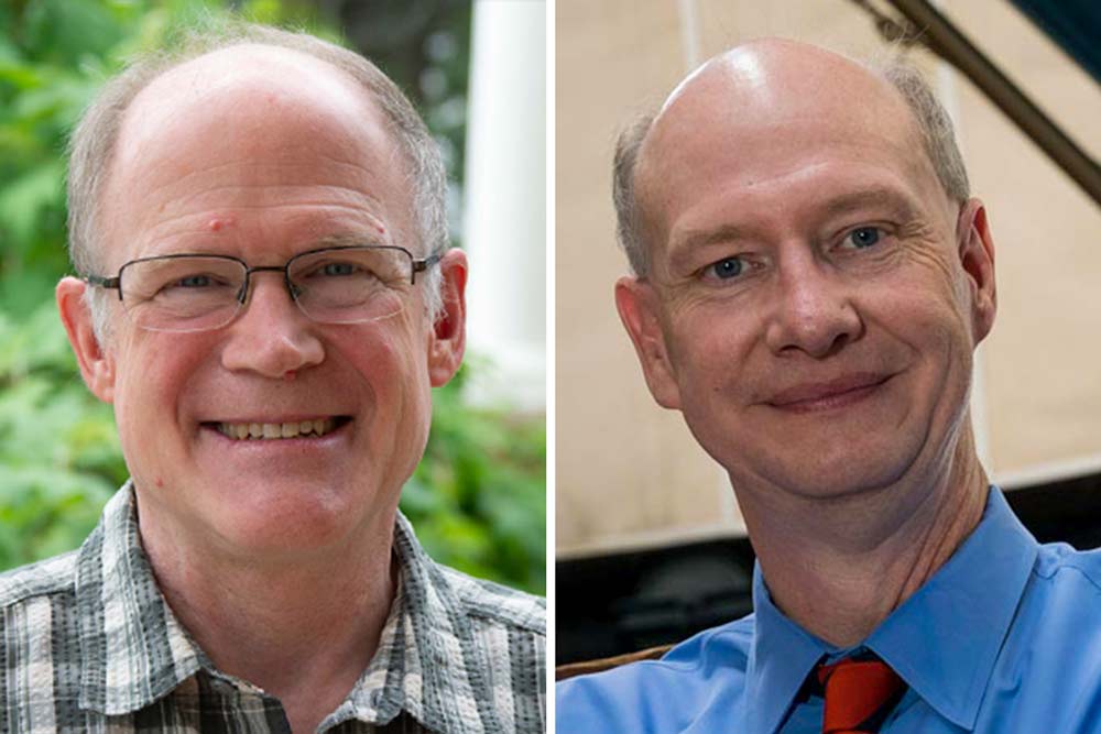 portraits of Ricky Patterson and Ed Murphy