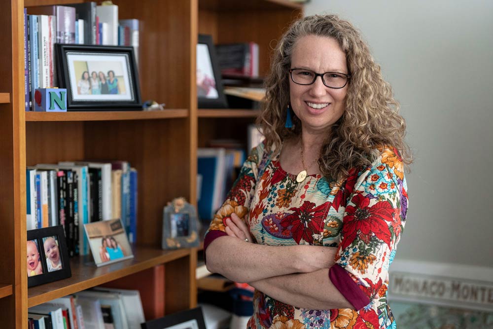 Portrait of UVA youth development expert Nancy Deutsch 