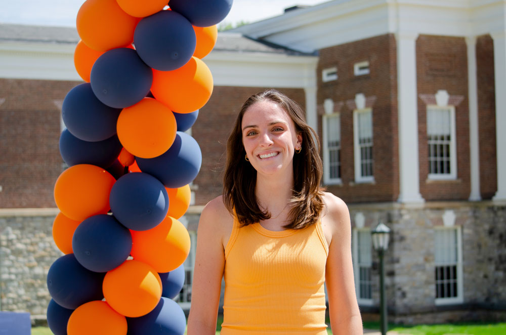 Portrait of Corinne Lile-King on the University Grounds
