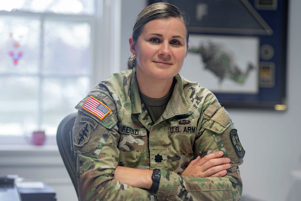 Portrait of Lt. Col. Elizabeth Eaton-Ferenzi