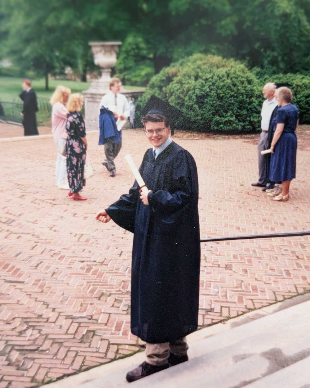 Atwood as 1992 UVA graduate