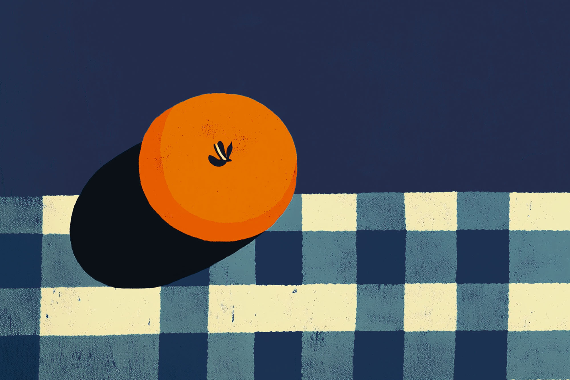 Illustration of an orange