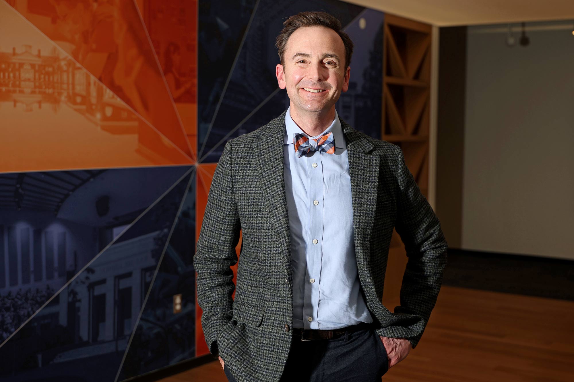 Portrait of Matthew Gurka, chair of UVA’s Department of Public Health Sciences