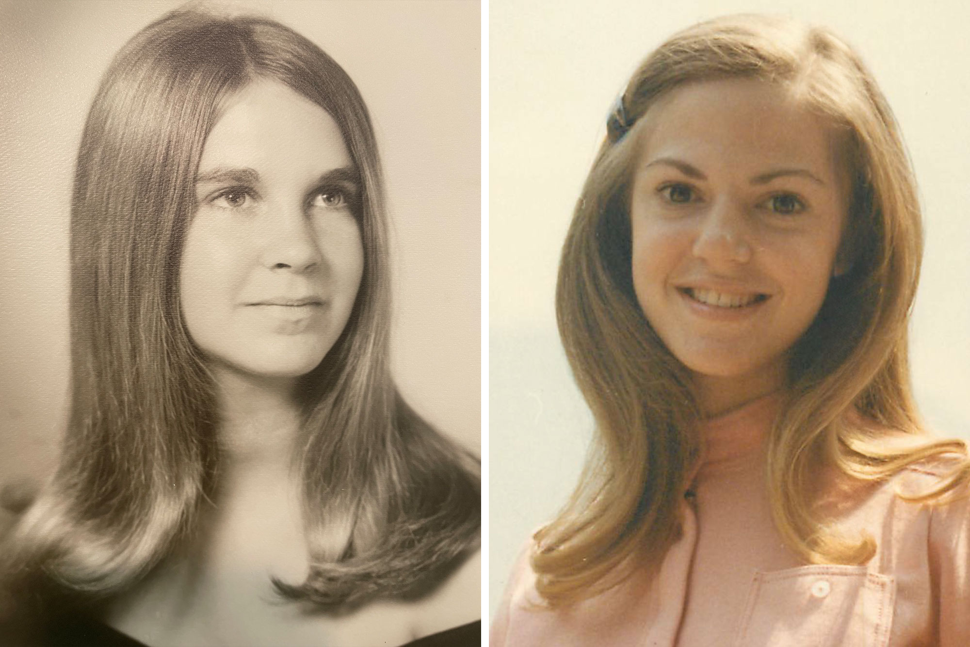 Betty Shotton and Ann Brown portraits from 1970