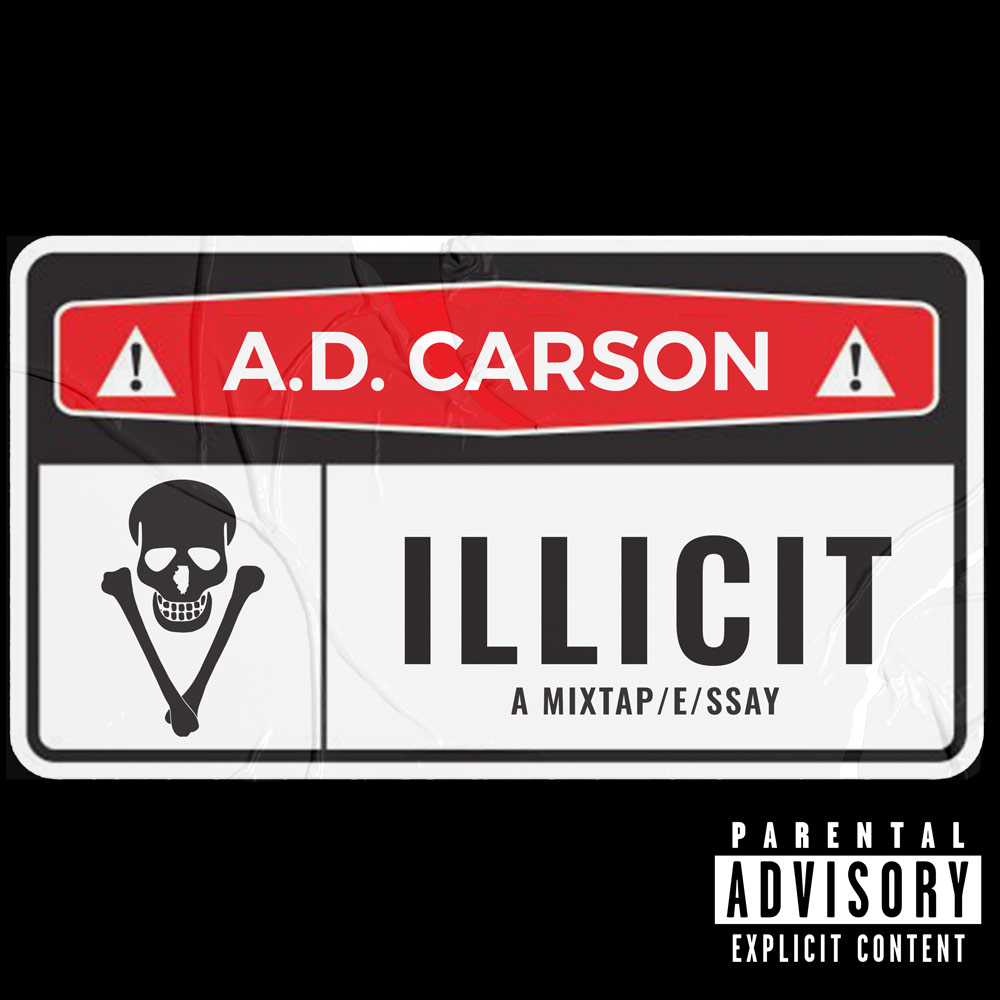 The cover photo of A.D. Carson's latest album.