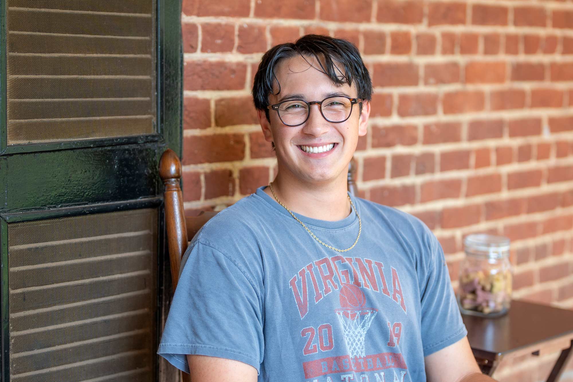 Portrait of UVA Student Nick Chu