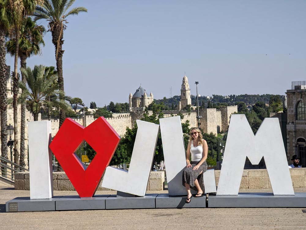 Portrait of Lauren Reiser in Jerusalem