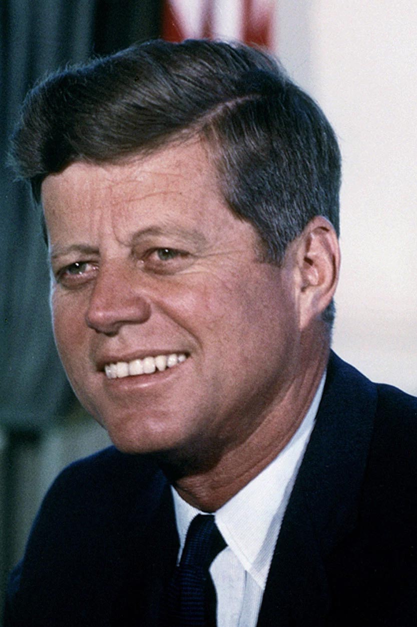 John F Kennedy close up 