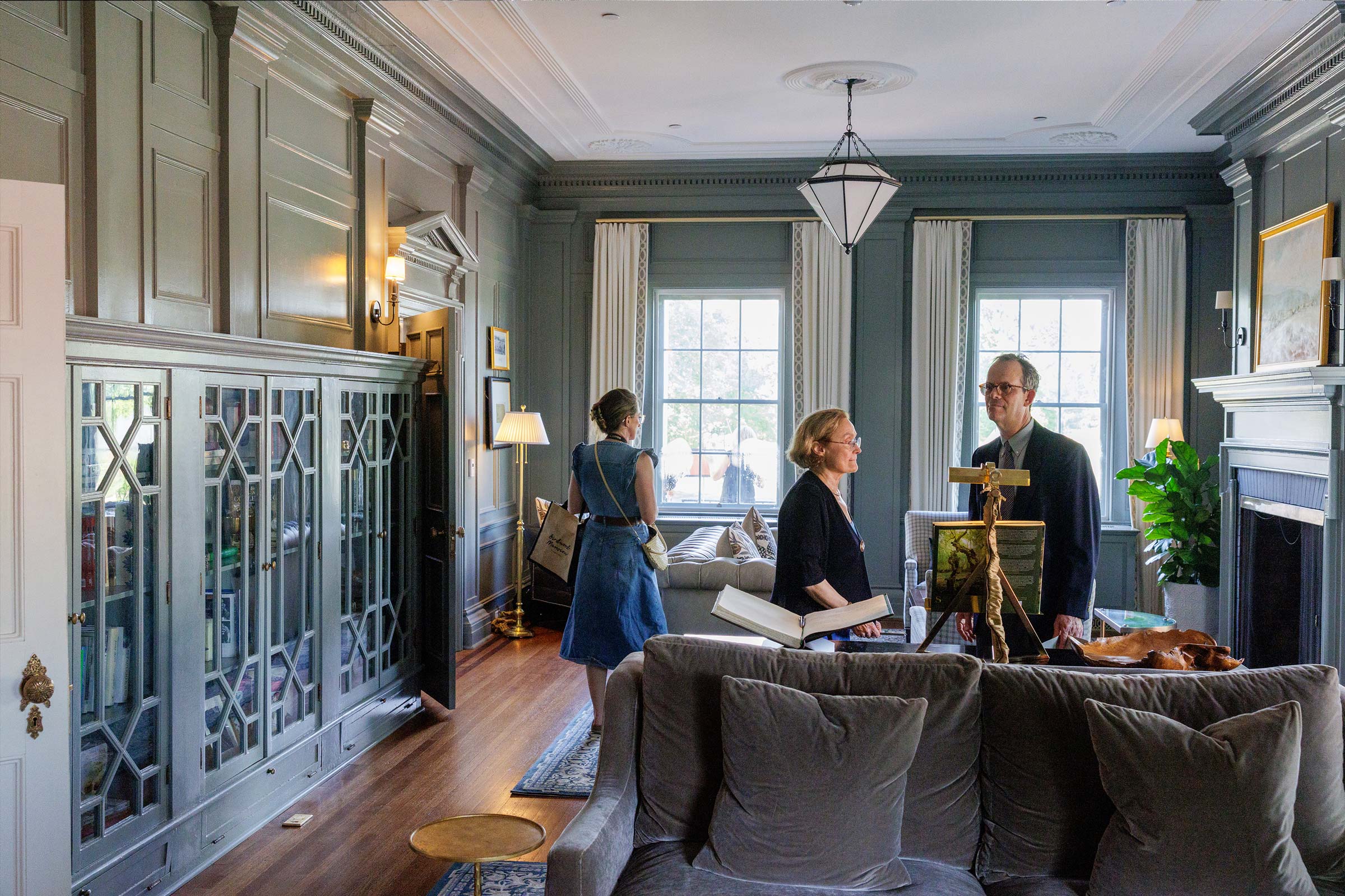 Birdwood Mansion Entryway present day