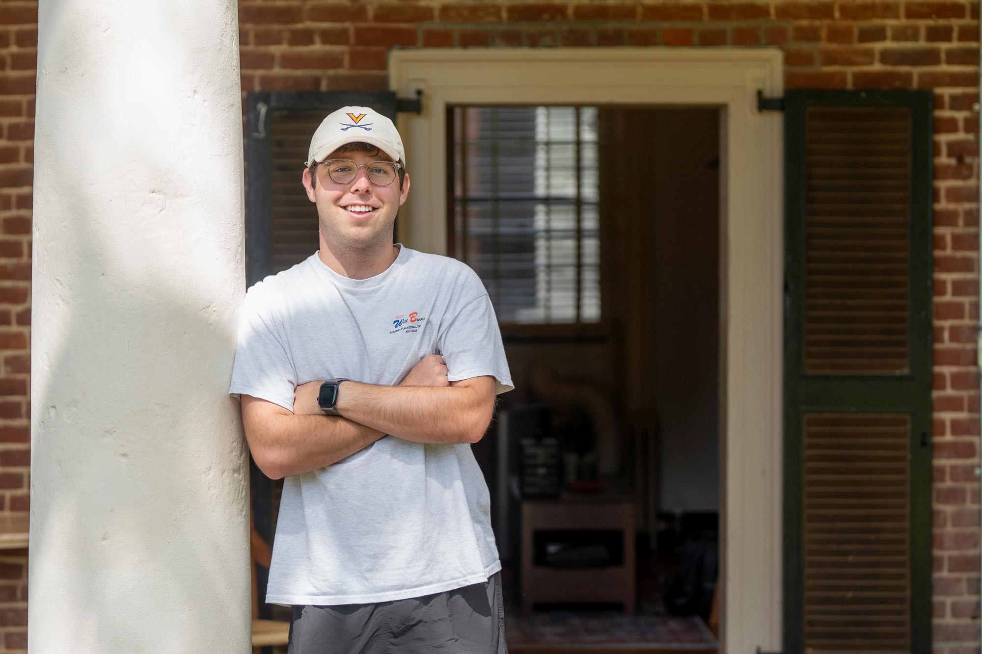 Portrait of UVA Student Ben Ueltschev