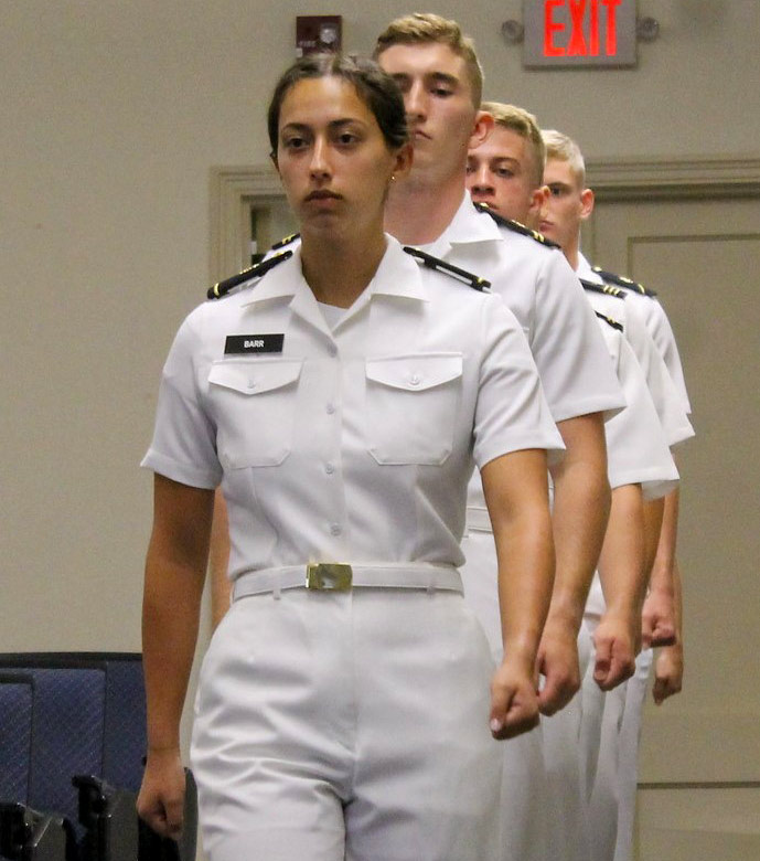 Midshipman Olivia Barr