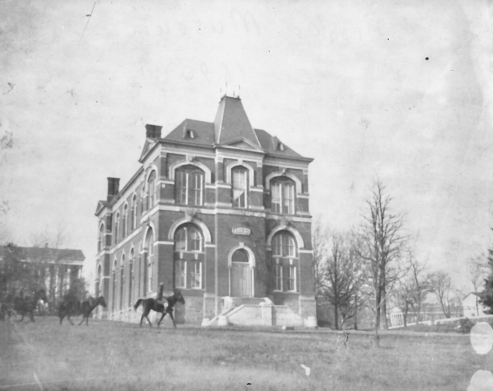 Brooks Hall Black and White in 1890