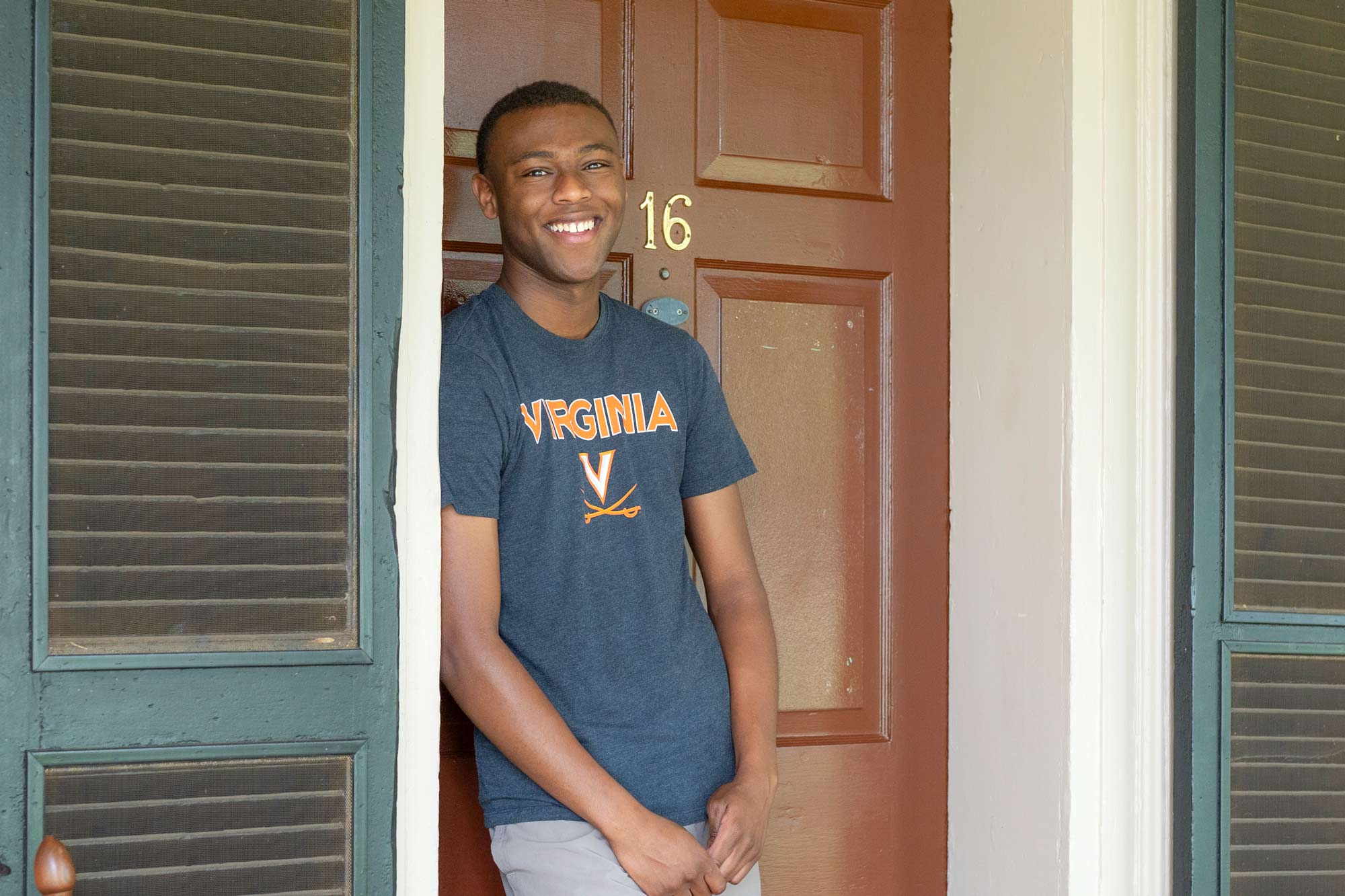  Portrait of UVA Student Nathan Onibudo