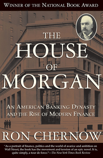 Book cover for the The House of Morgan