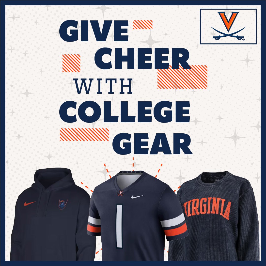 Give Cheer with College Gear
