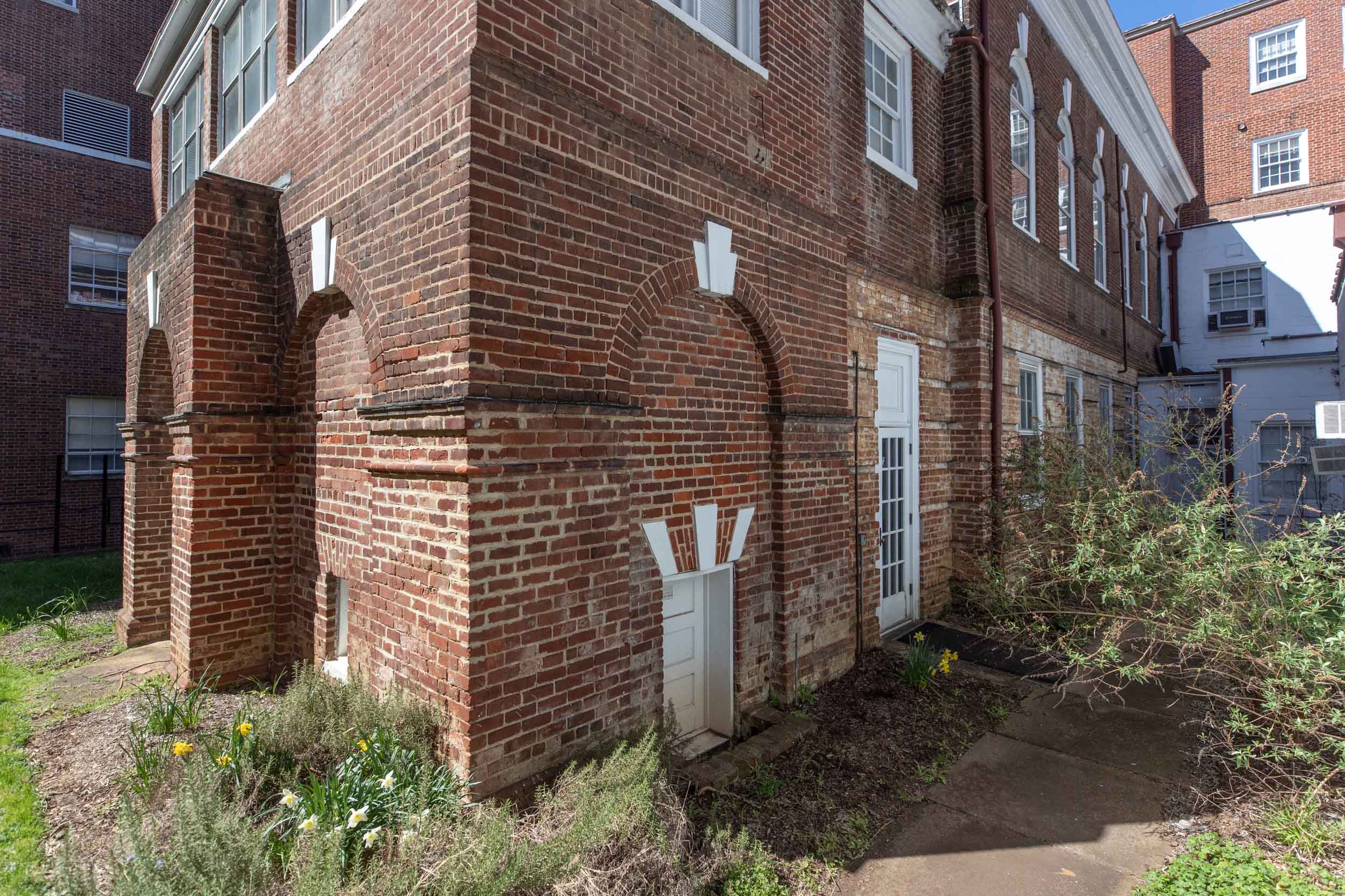 Brick building on Grounds