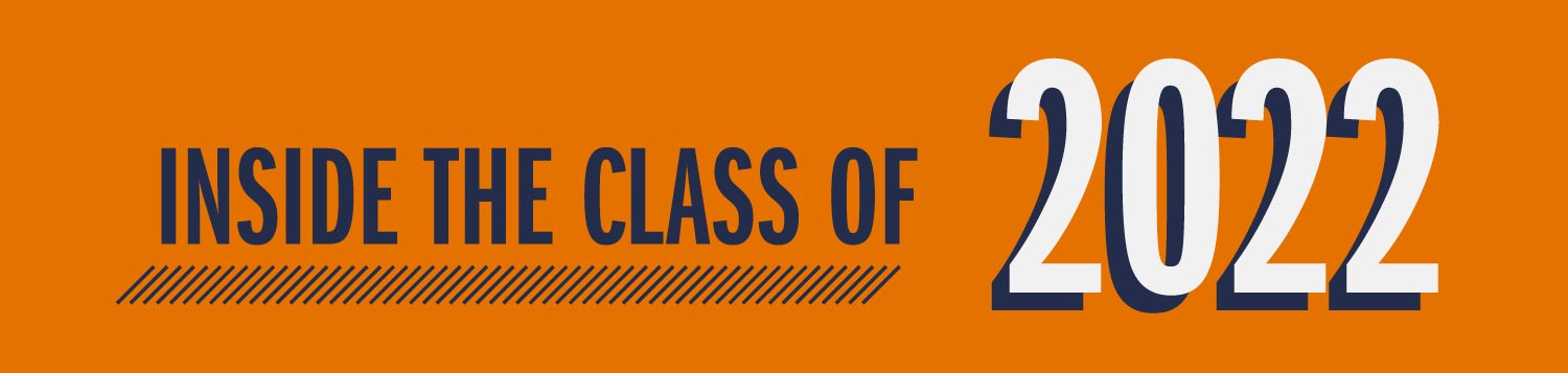 text reads: Inside the Class of 2022