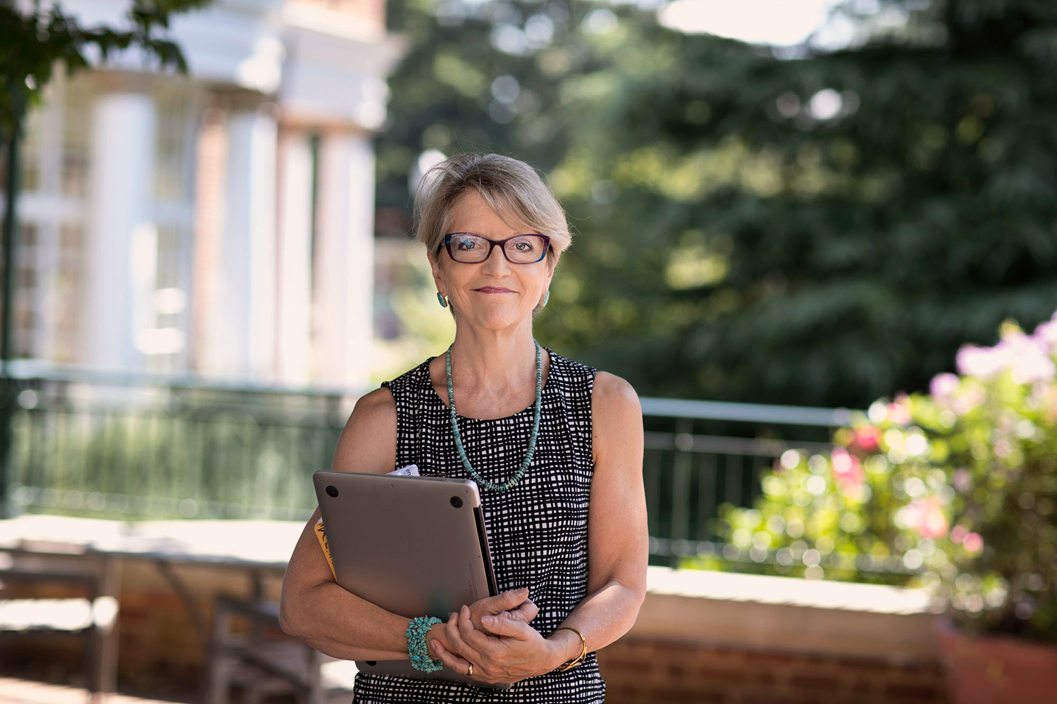 Alison Booth is the director of the Scholars’ Lab and a professor of English. She uses Neatline in her graduate literature courses. (Photo by Dan Addison/University Communications)