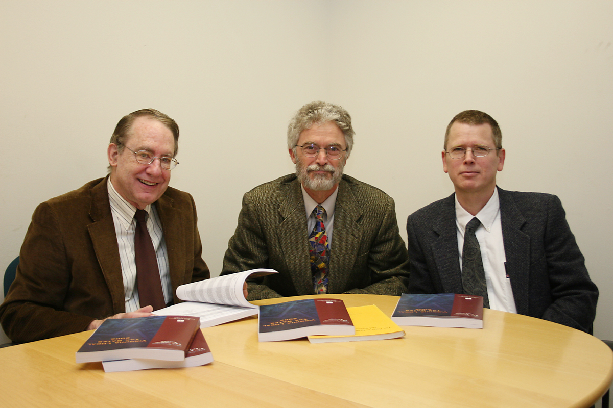Group photo left to right: John Knapp, Bill Shobe and Steve Kulp