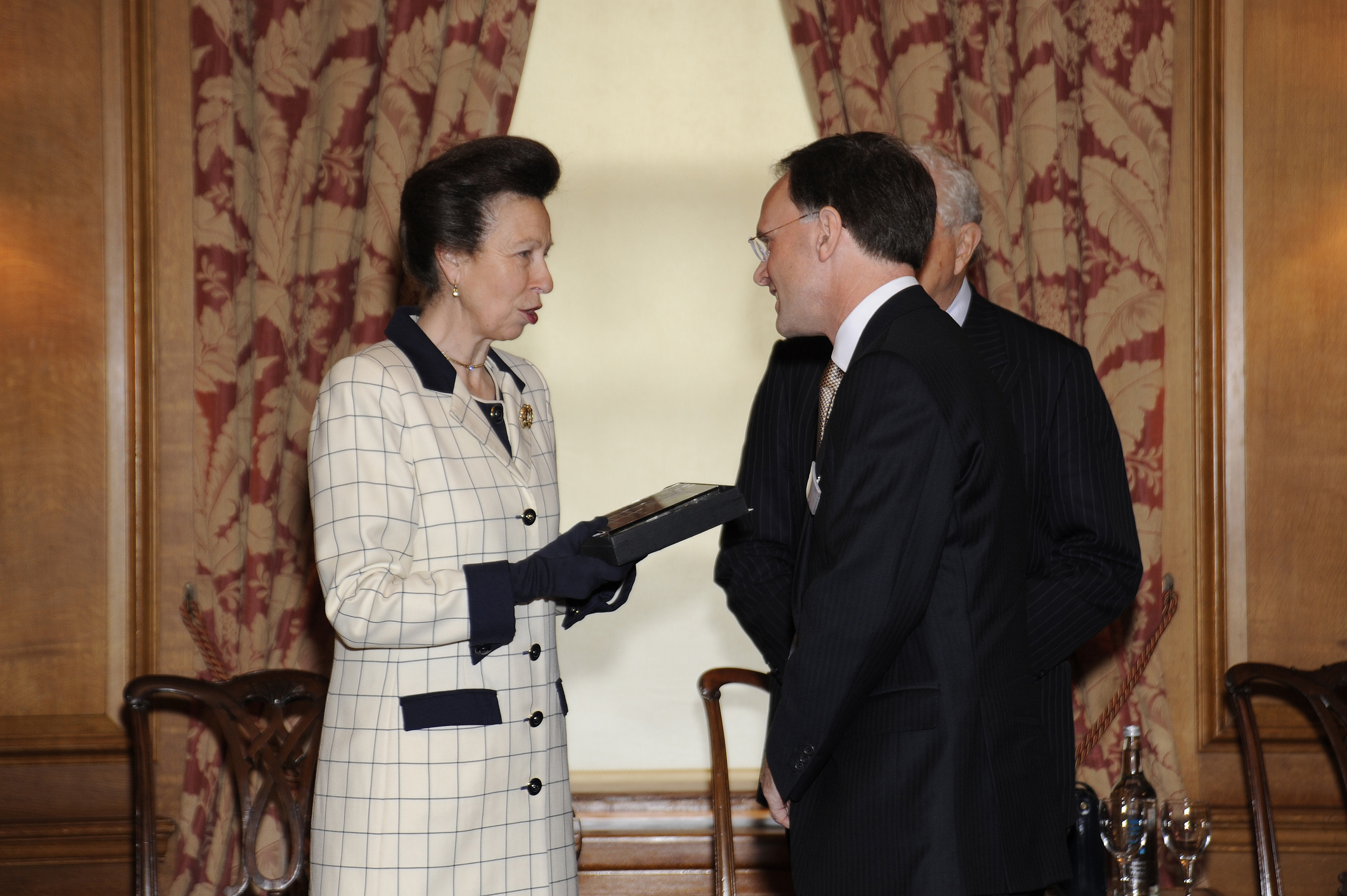 Paul Halliday receiving a Inner Temple Book Prize from  Princess Anne