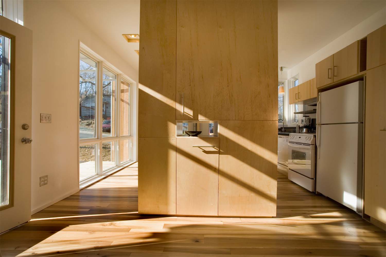 Interior of a home from the ecoMOD project