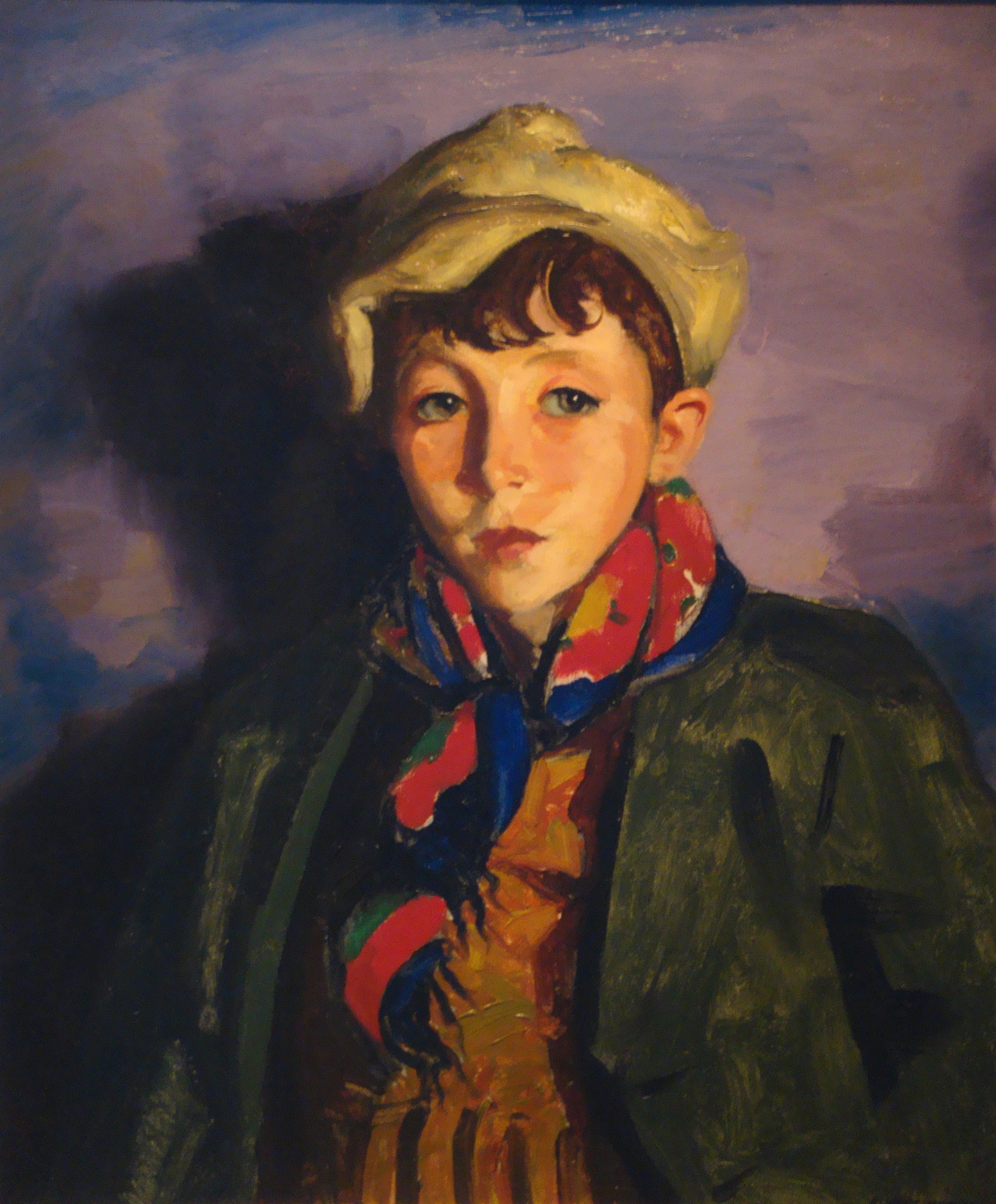 Painting of a small boy
