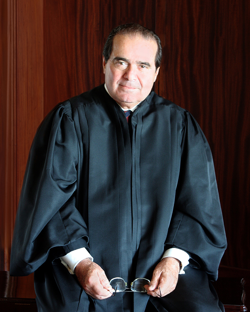 U.S. Supreme Court Justice Antonin Scalia headshot
