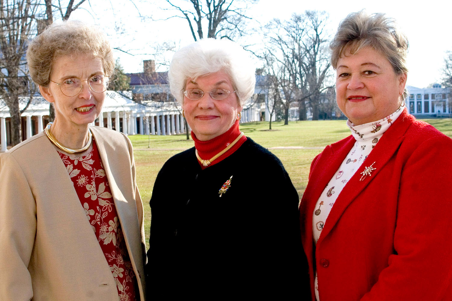 Group photo left to right: Lois Lovern, Jeanne Bailes and Lynda Birckhead