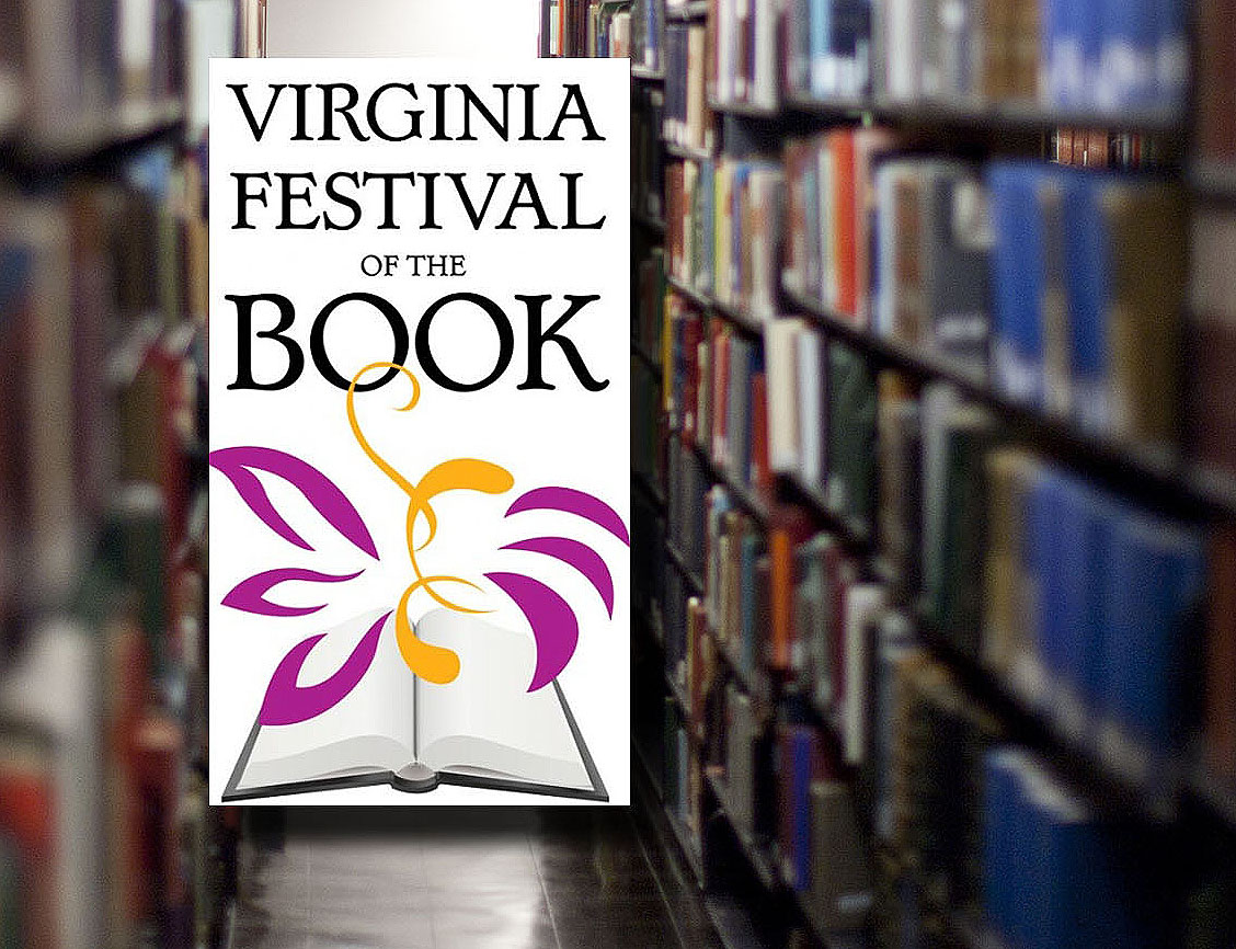 Text reads: Virginia Festival of the book