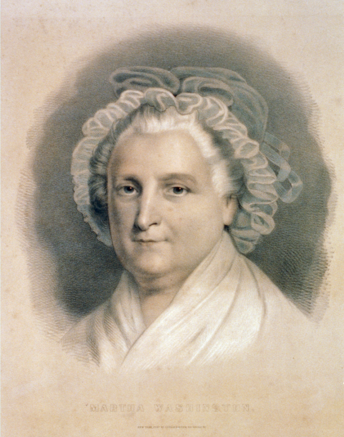 painting of Martha Washington
