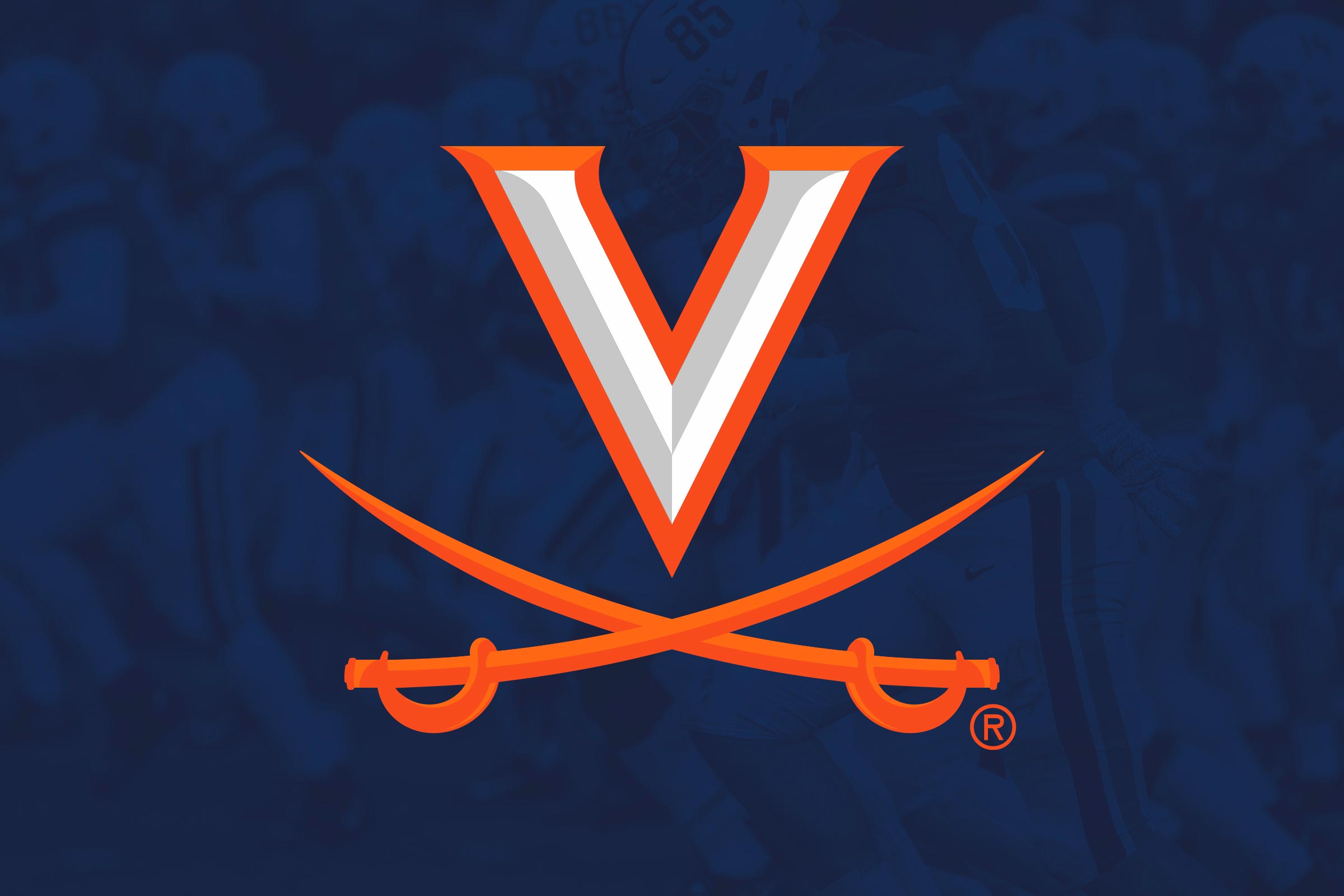 The Virginia V-Sabre logo