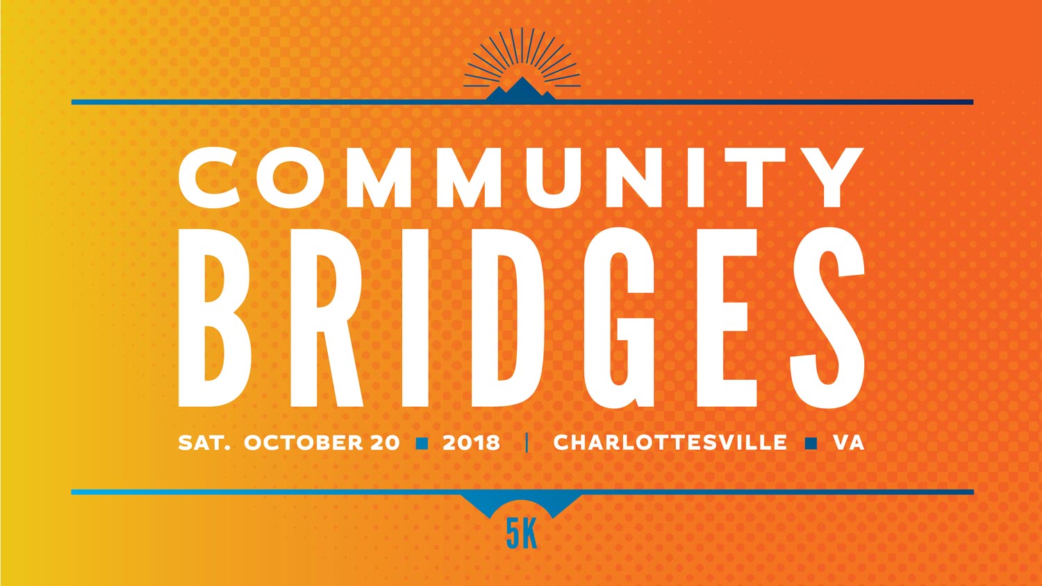 Community bridges Sat. October 20 2018 Charlottesville va 5K