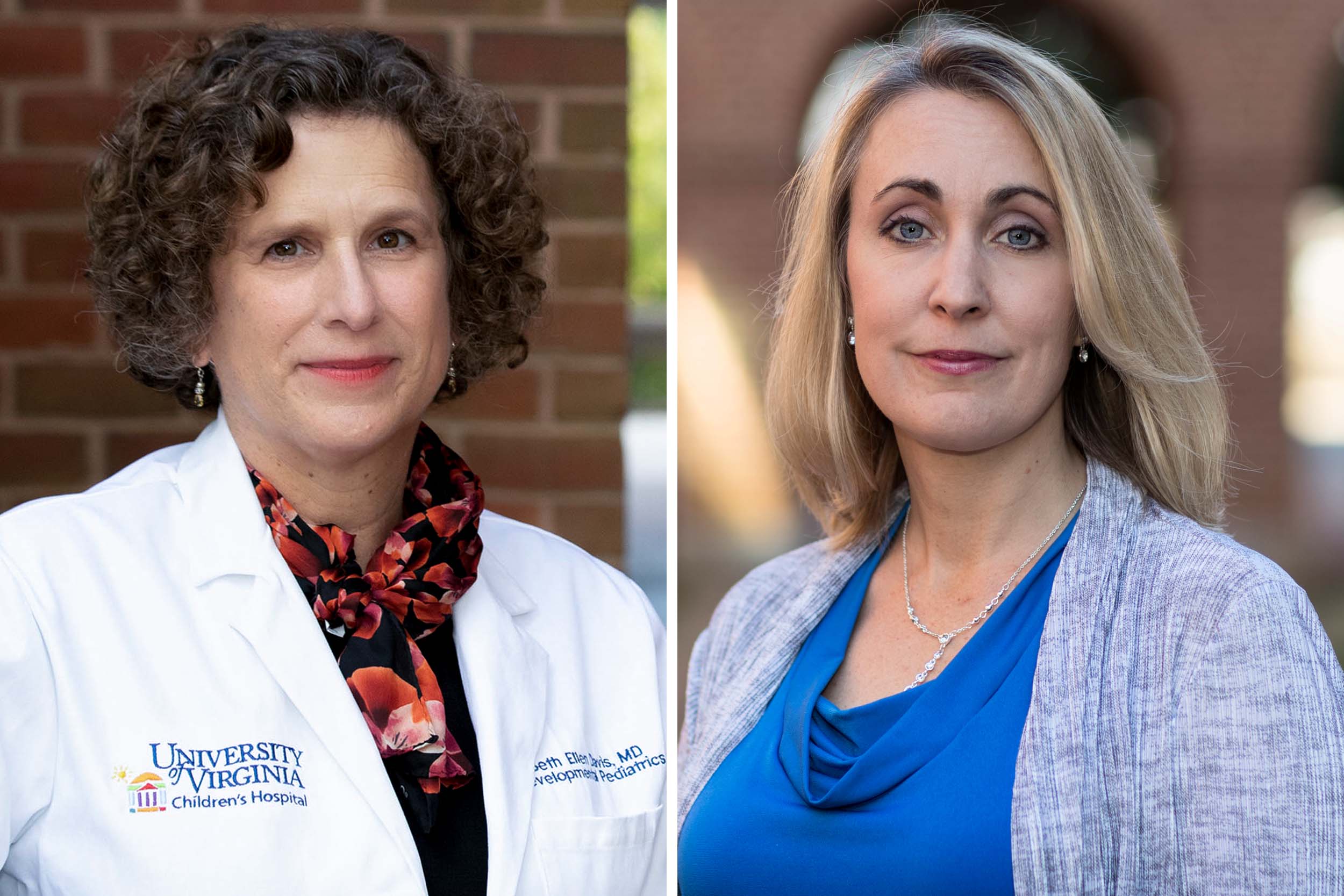 Headshots: Dr. Beth Ellen Davis, left, and Micah Mazurek, right