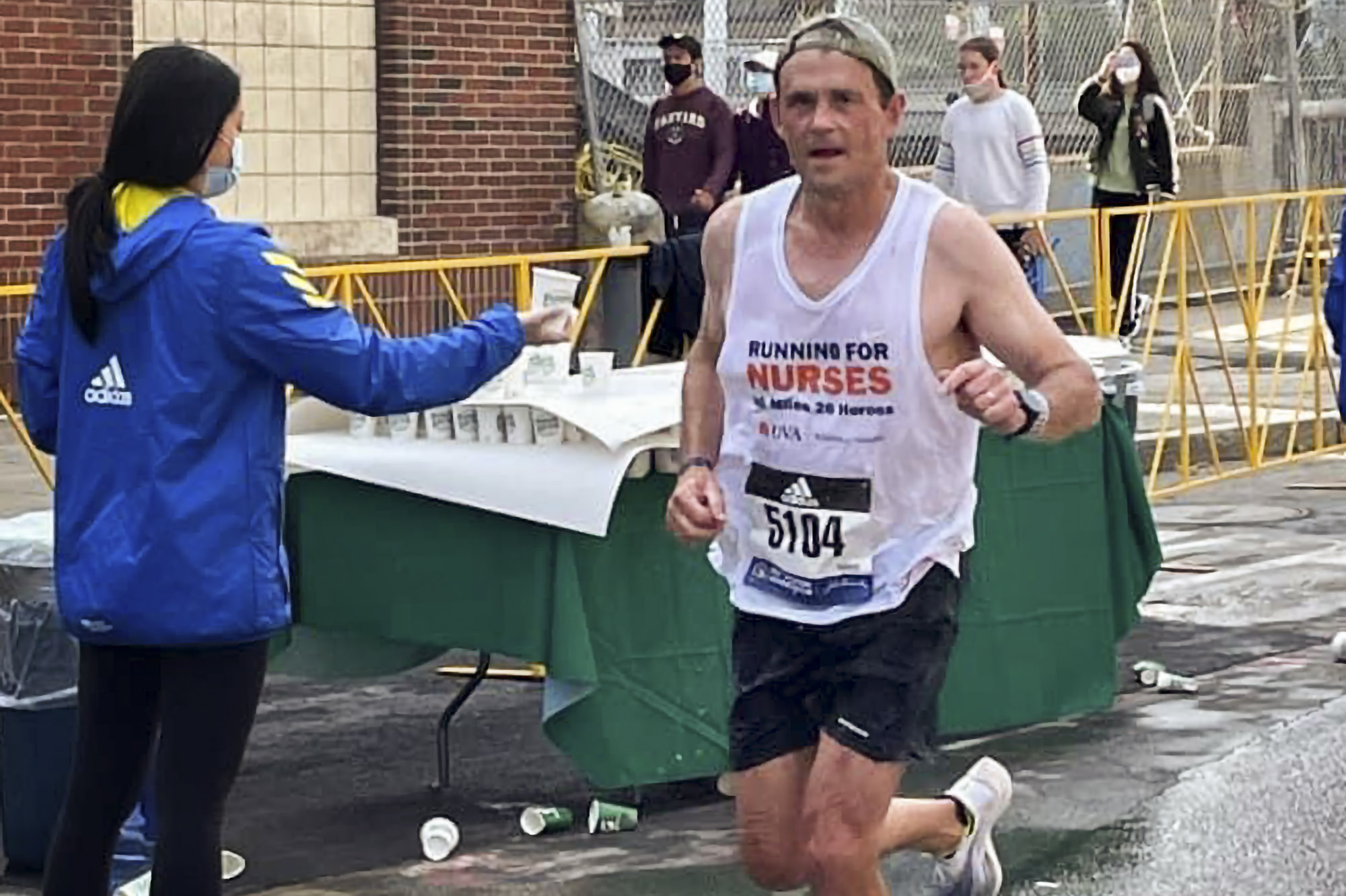 President Jim Ryan Running a marathon