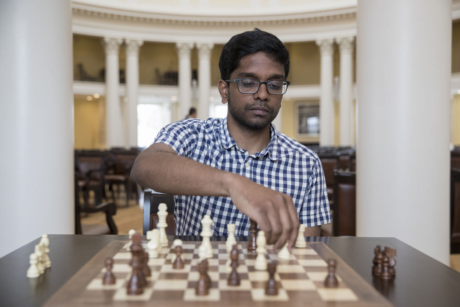 The top chess player 10 and under in the U.S. lives in Northeast Ohio