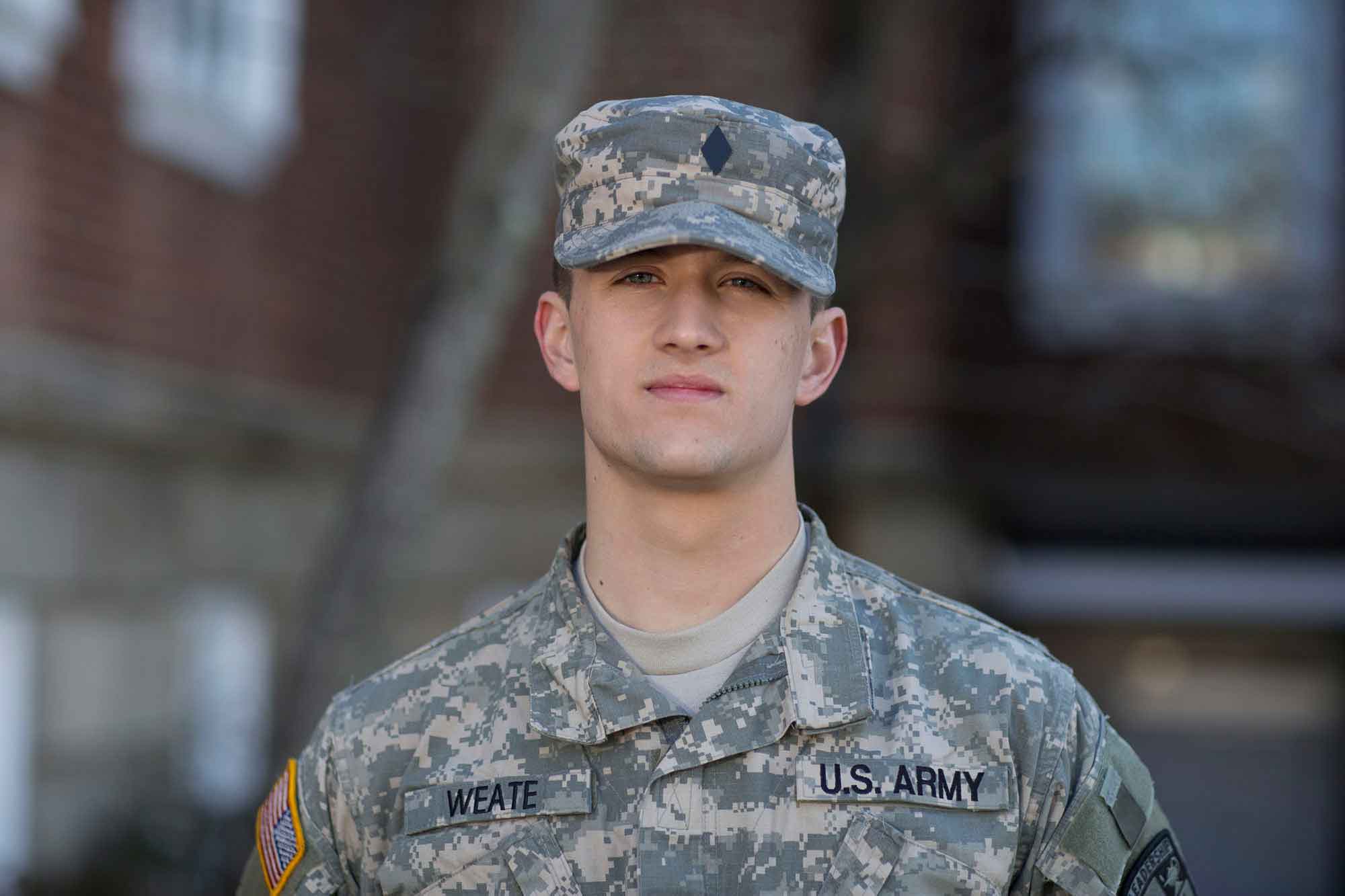 Army ROTC Joseph Weate headshot