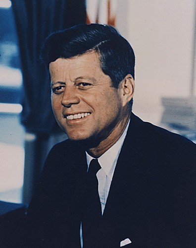 Presdient John F. Kennedy headshot