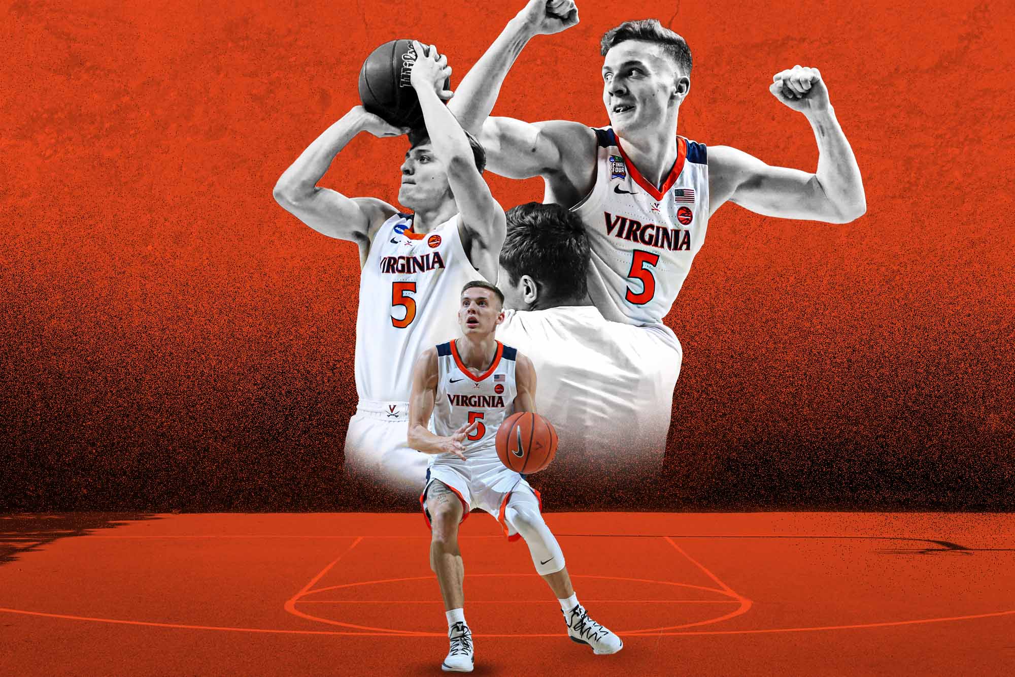 Collage of Kyle Guy