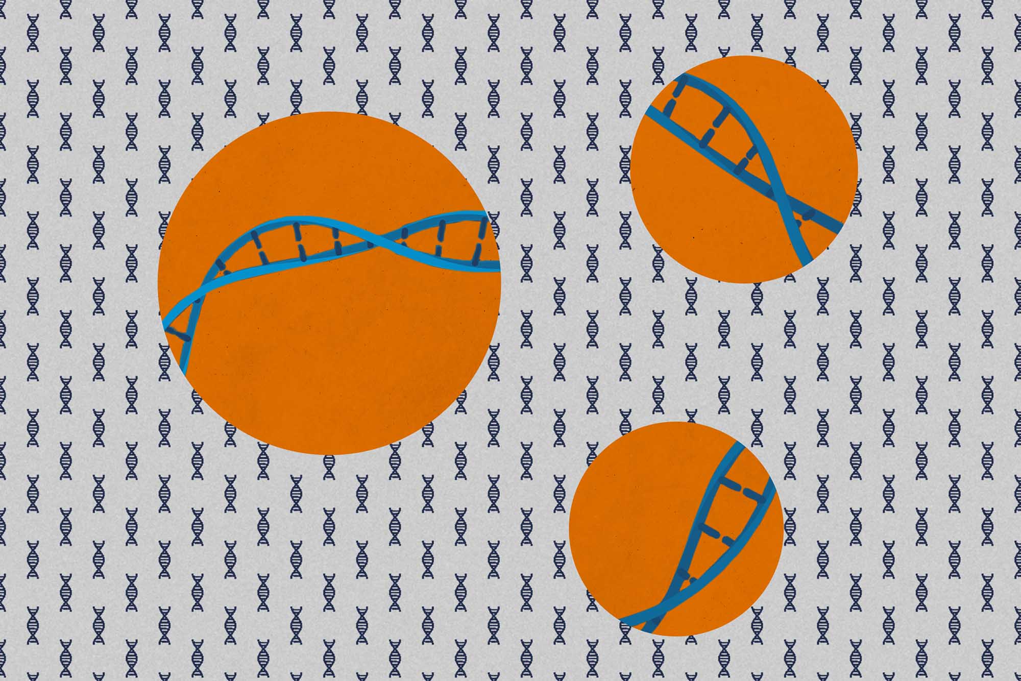 Illustration of DNA Helix's