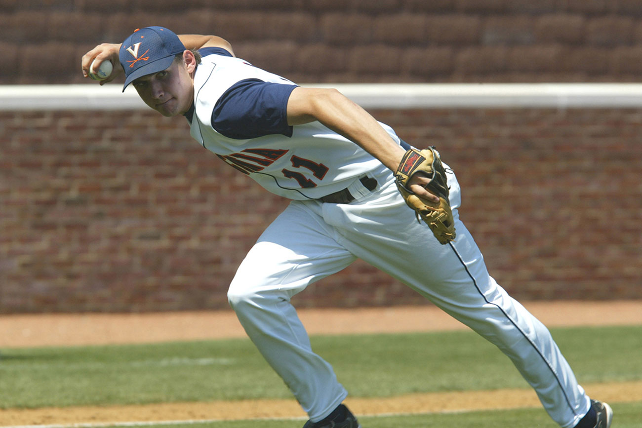Before going on to star with the Washington Nationals, Ryan Zimmerman was an All-America third baseman at UVA.