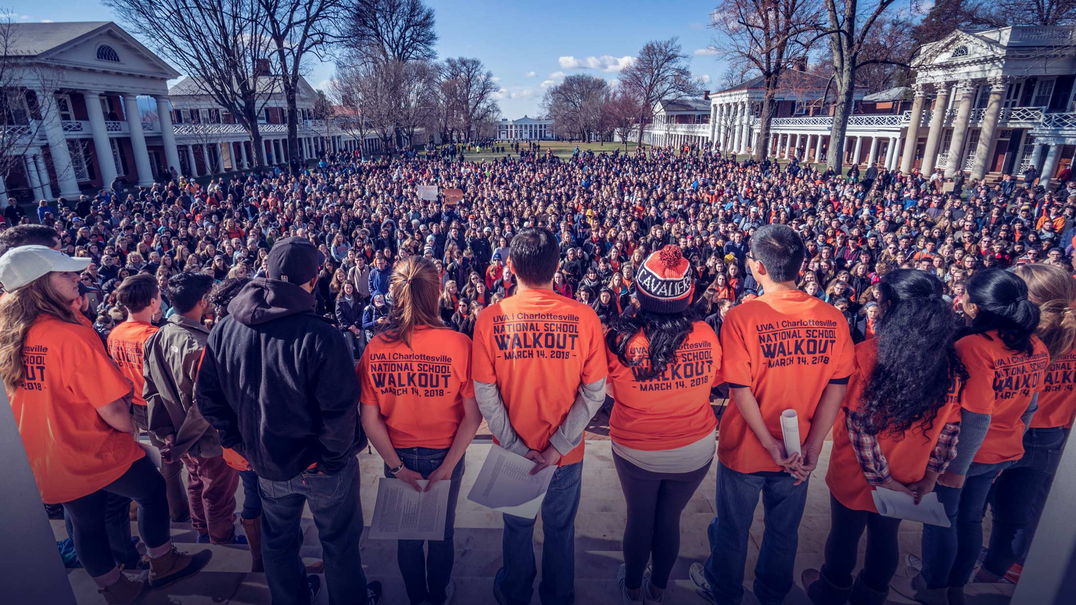 UVA Students, Community Join National Walkout to Protest Gun Violence | UVA Today2200 x 1238