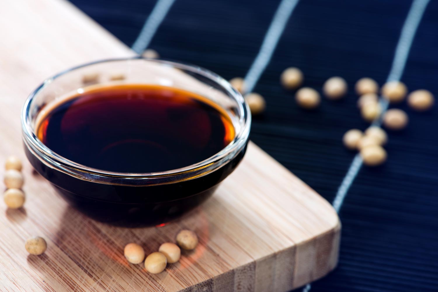 Soy Sauce Magnate in a small glass bowl