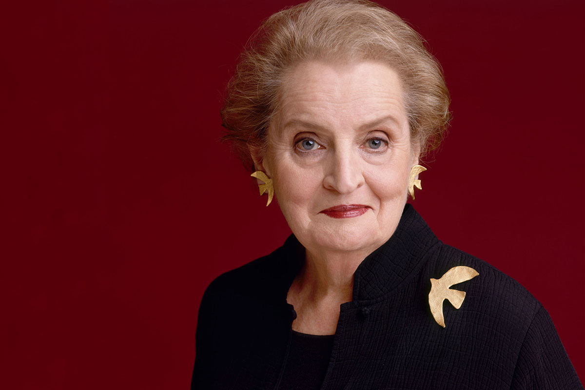 Madeleine Albright headshot