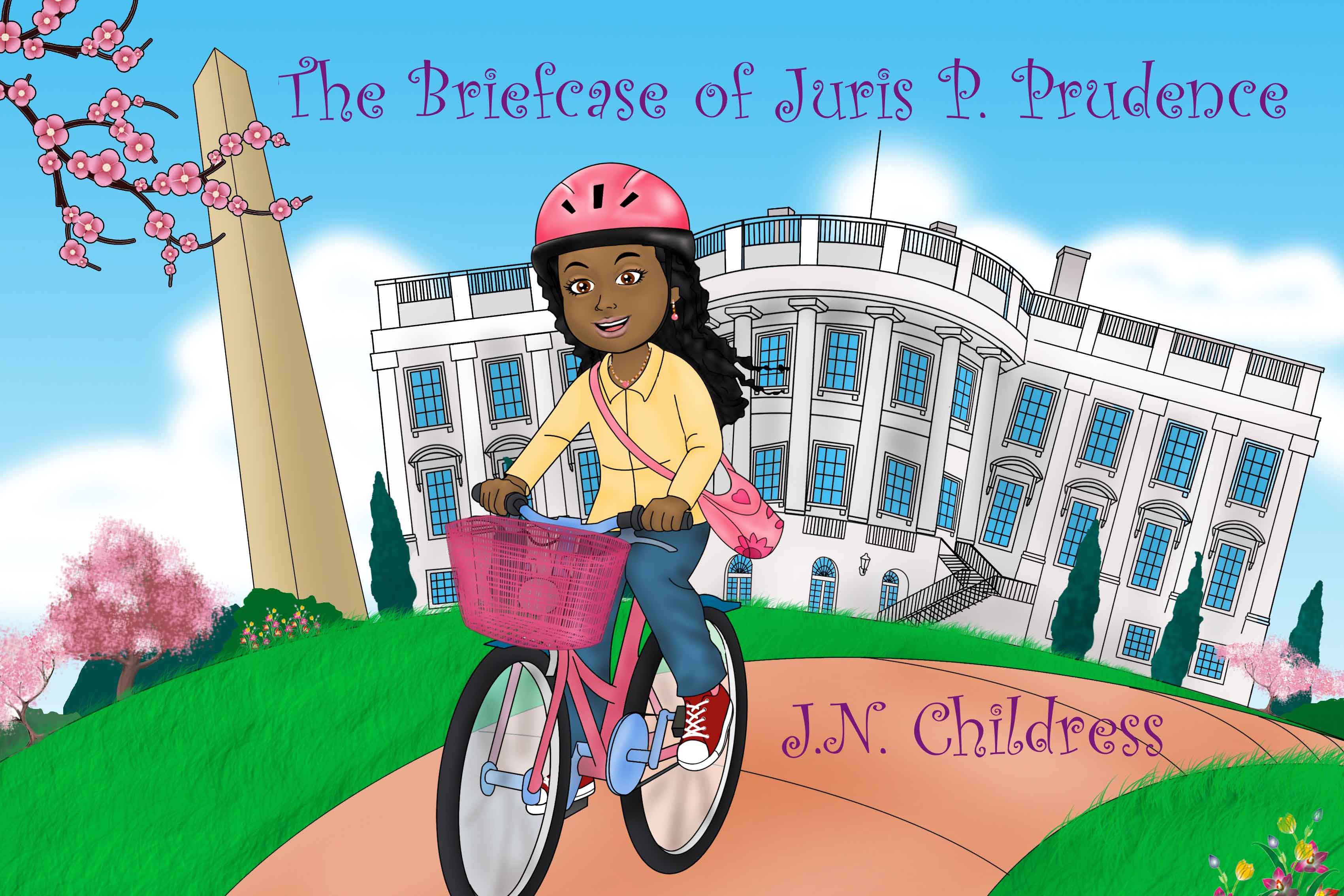 Book cover reads: The Briefcase of Juris P. Prudence by J.N. Childress