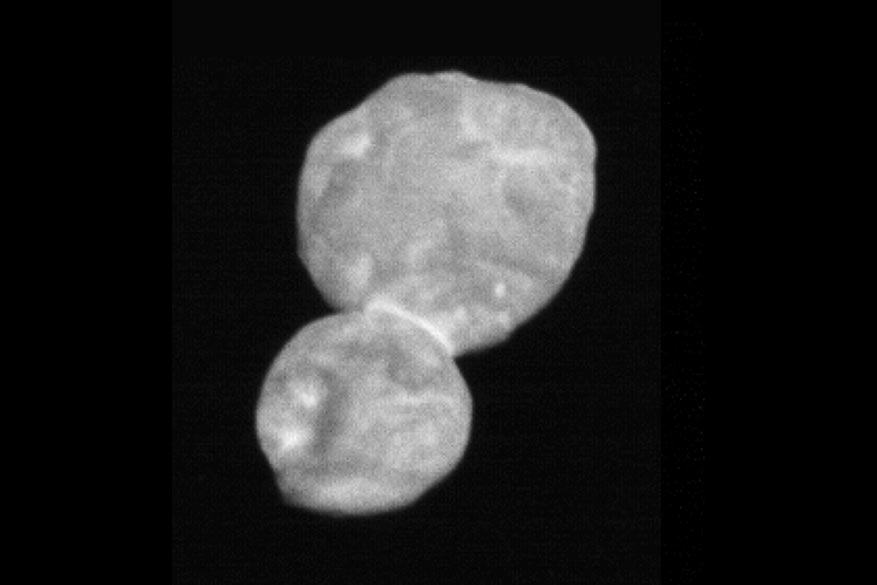 The first clear image of Ultima Thule arrived at Eart 