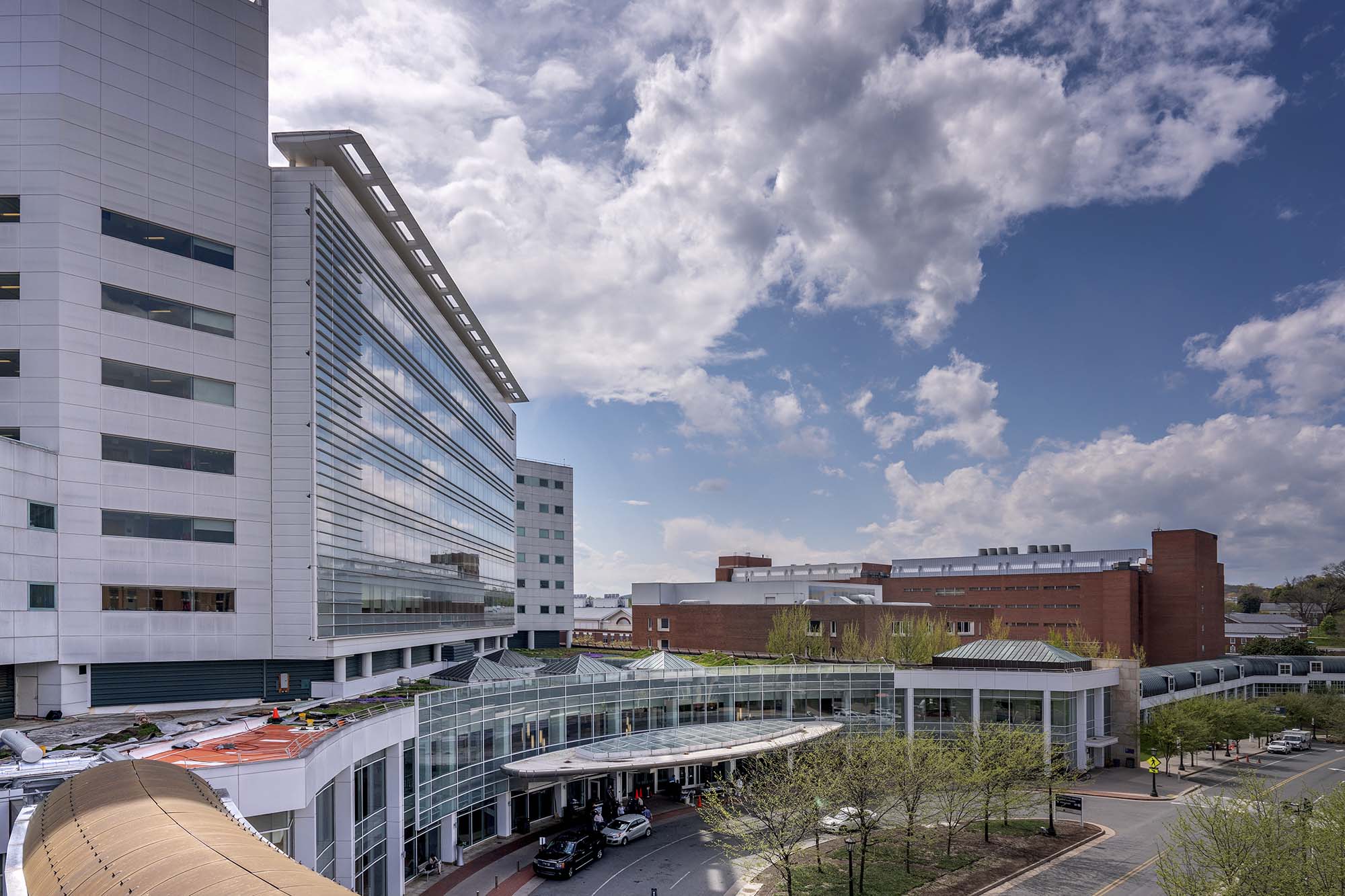 View of the Hospital from the Parking deck